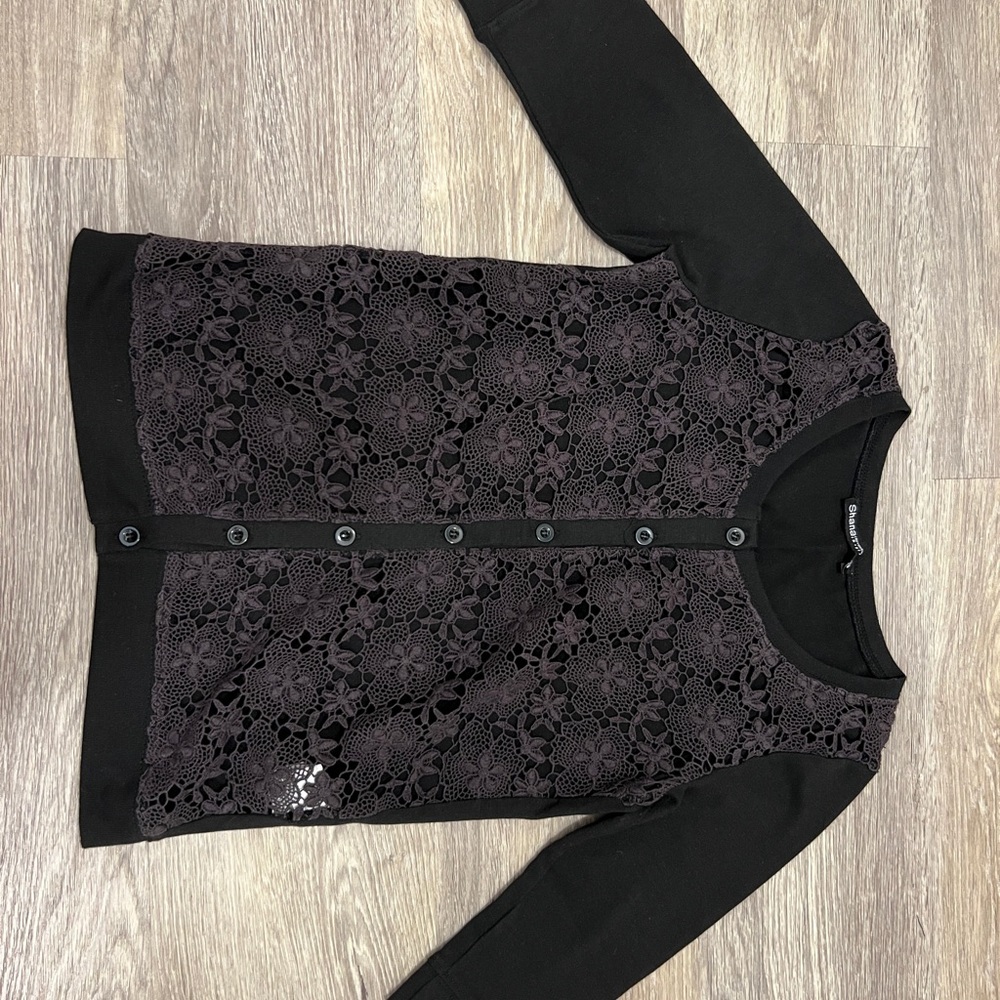 Shana Black Top